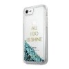 Guess GUHCP7GLUQBL iPhone 6/7/8/SE 2020 / SE 2022 niebieski/blue hard case Liquid Glitter Party